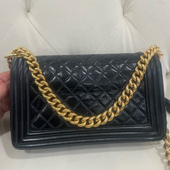 Chanel Quilted Calfskin Medium Flap Boy Bag - Picture 6 of 10